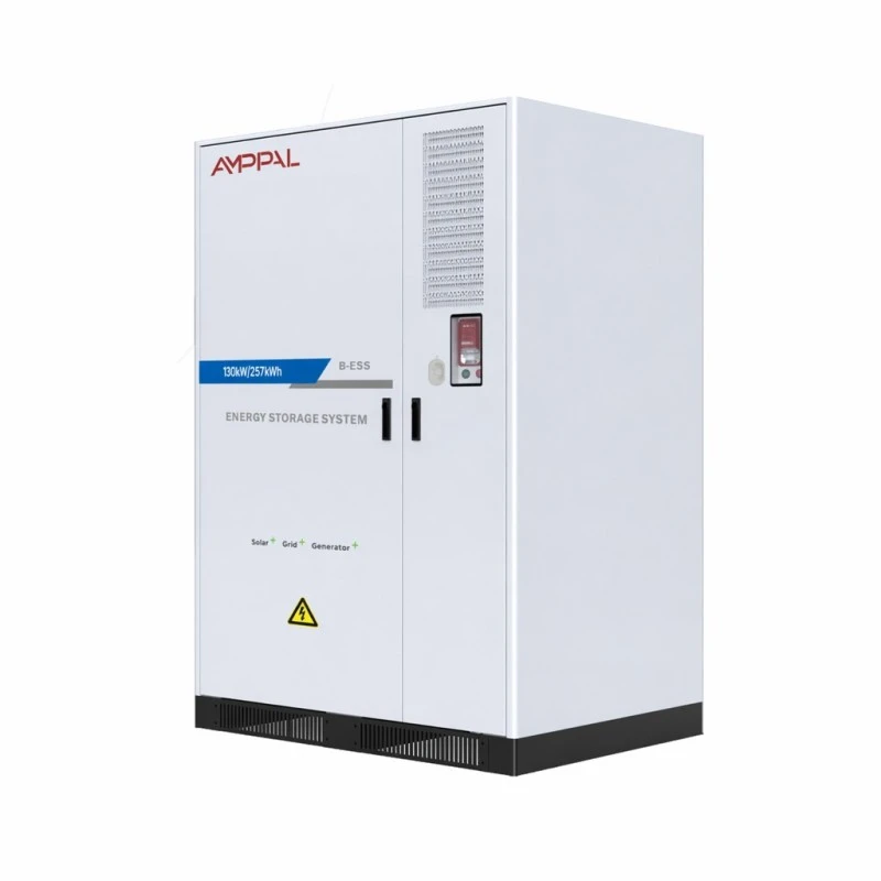 130kW energilagringssystem för industriellt batteri för fabrikens energihantering