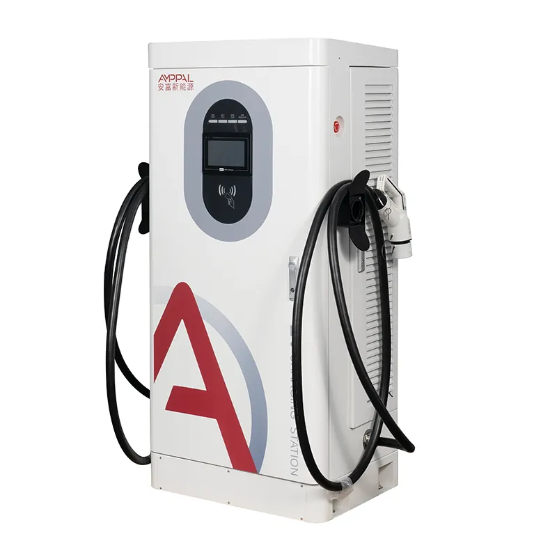 160 kW High-Power DC EV snabbladdningsstation för flotta depåer