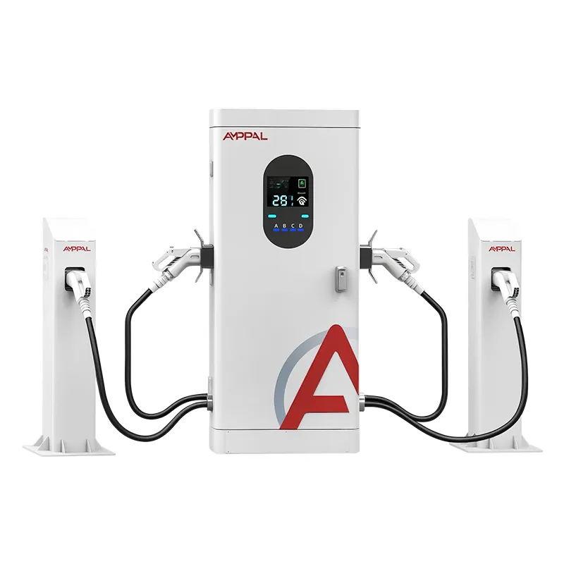 160 kW Multi-Connector DC Fast EV Laddningsstation för kommersiella flottor