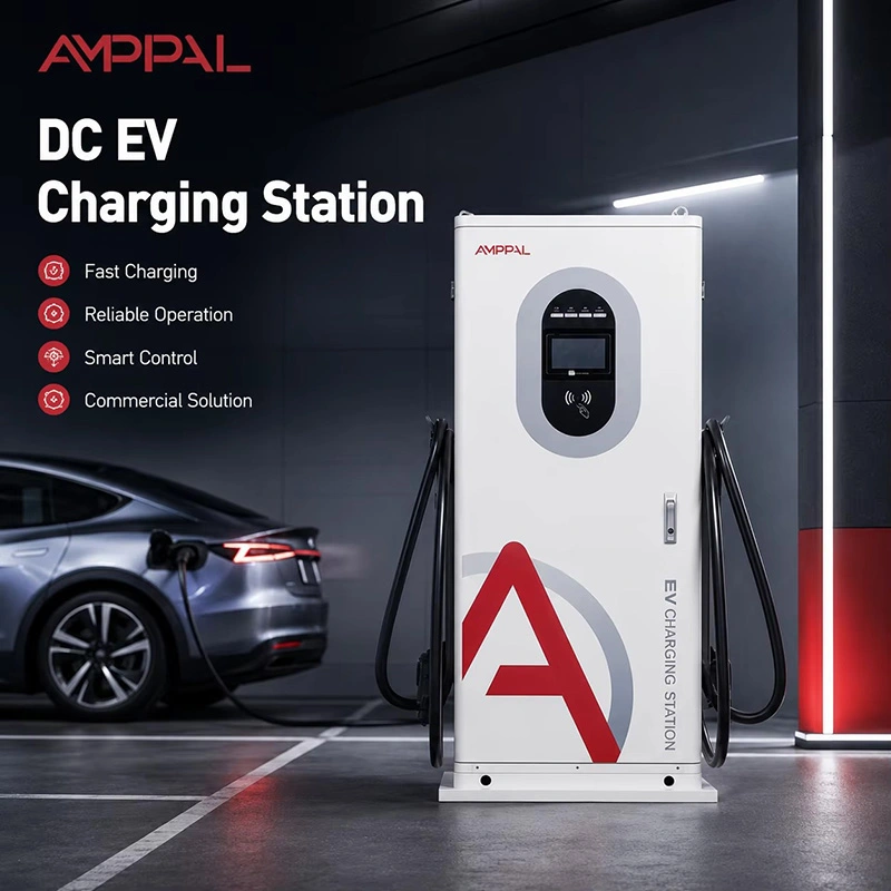 40kW kommersiell integrerad DC EV-laddstation för allmän parkering