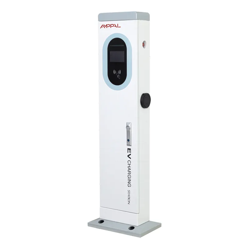44kW High-Power AC EV Laddstation Tower för Fleet Parking