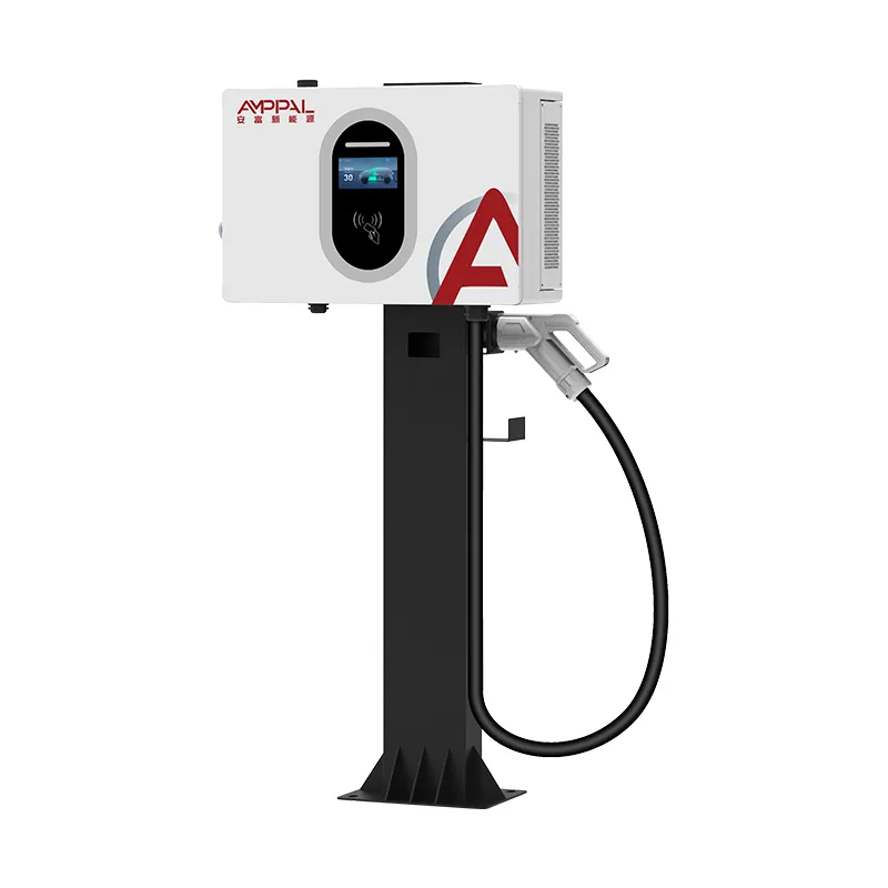 7kW väggmonterad DC EV snabbladdare för hem och arbetsplats