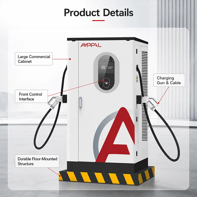 480kW Ultra-High-Power DC Fast EV Charger for High-Voltage Fleet Charging
